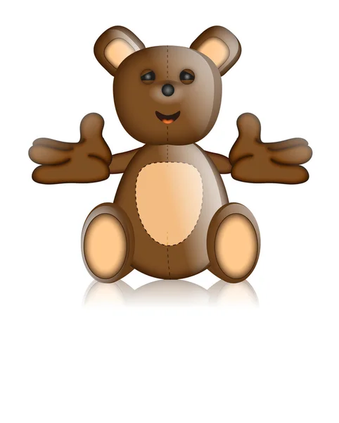 Toby Ted Teddy Toy Character Cartoon — Stock Photo, Image