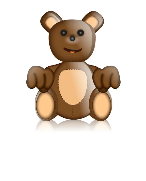 Toby ted teddy toy figur cartoon — Stockfoto