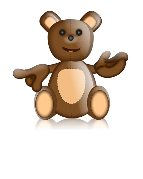 Toby Ted Teddy Toy Character Cartoon — Stock Photo, Image