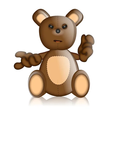 Toby ted teddy toy figur cartoon — Stockfoto