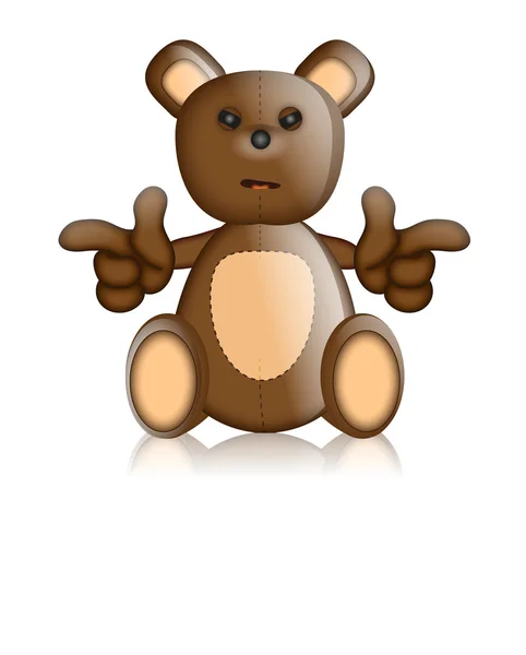 Toby Ted Teddy Toy znaků Cartoon — Stock fotografie