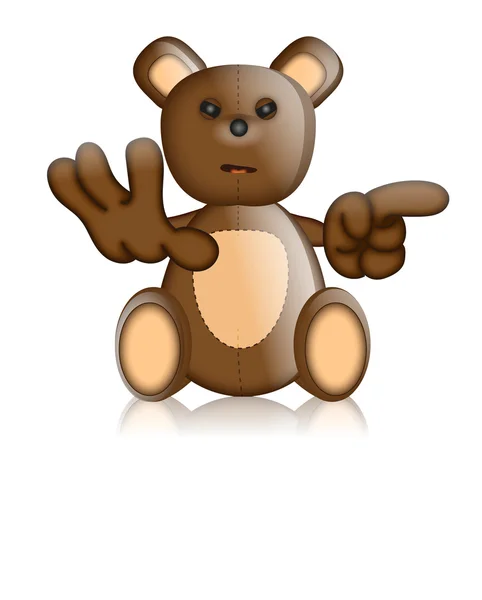 Toby ted teddy toy figur cartoon — Stockfoto