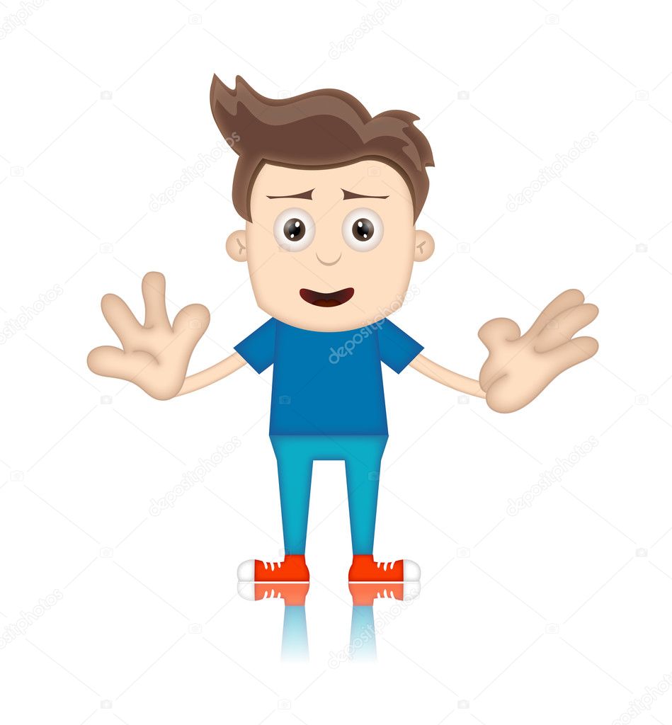 Ben Boy Cartoon Character Toon Man