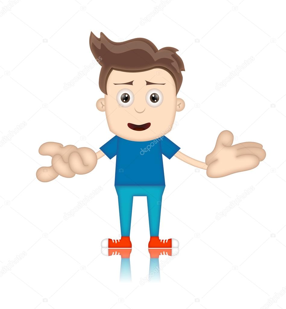 Ben Boy Cartoon Character Toon Man