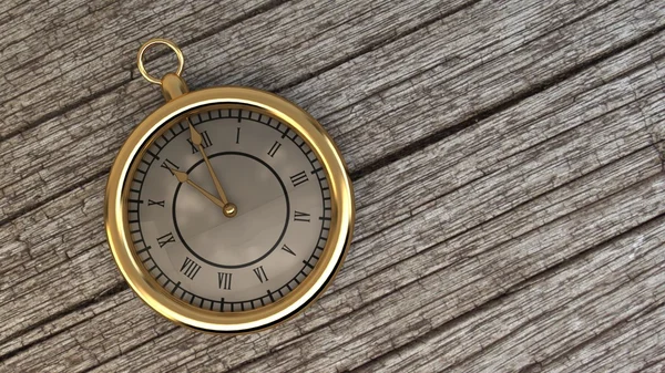 Kieszeni starodawny stary zegar złota tarczy zegarka czas — Zdjęcie stockowe
