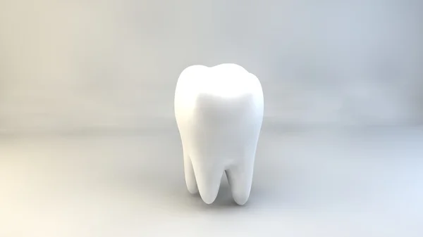 Зубний молярний зуб Гігієна зубів Стоматолог 3D — стокове фото