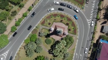  Çevre yolu trafiği Sochi, Rusya 'da önemli bir altyapı.