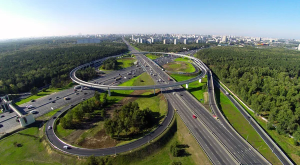 МКАД Волгоград шосе — стокове фото