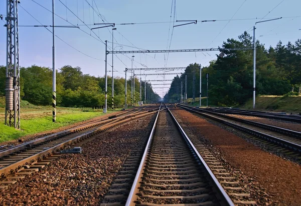 Bahngleise — Stockfoto