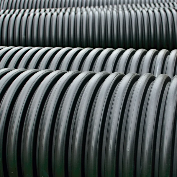 Black tubes — Stock Photo, Image