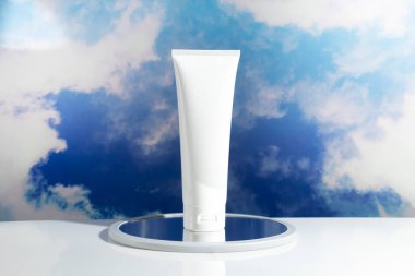 güzellik modası makyaj şişesi losyonu krem ürün cilt sağlık konsepti arka planda