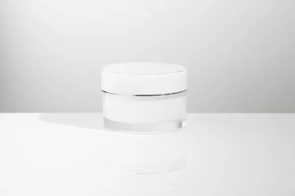 Mockup Van Schoonheid Mode Cosmetische Make Fles Lotion Product Met — Stockfoto