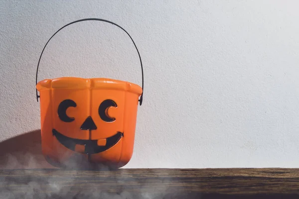 Skräckinjagande Roligt Spöke Halloween Julen Hälsning Natt Fest Med Leksak — Stockfoto