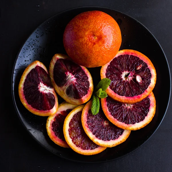 Orange sang rouge frais — Photo