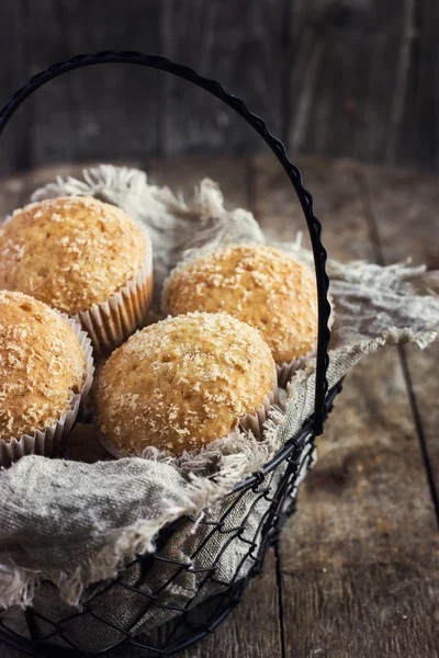 Muffin al cocco — Foto Stock