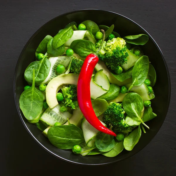신선 한 녹색 샐러드 — 스톡 사진