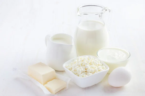 Various dairy products — Stock Photo, Image