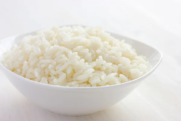 Weißer Reis in Schüssel — Stockfoto