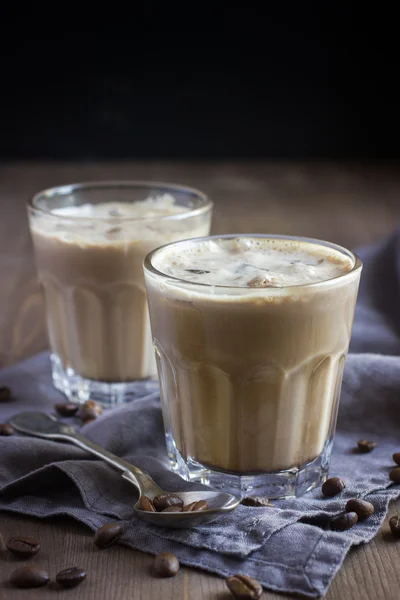 Bicchieri di bevanda al caffè freddo — Foto Stock