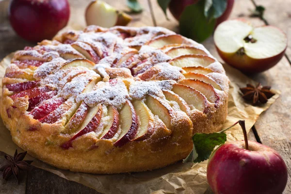 Pastel de manzana dulce — Foto de Stock