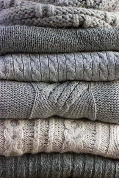 Pila di maglioni — Foto Stock