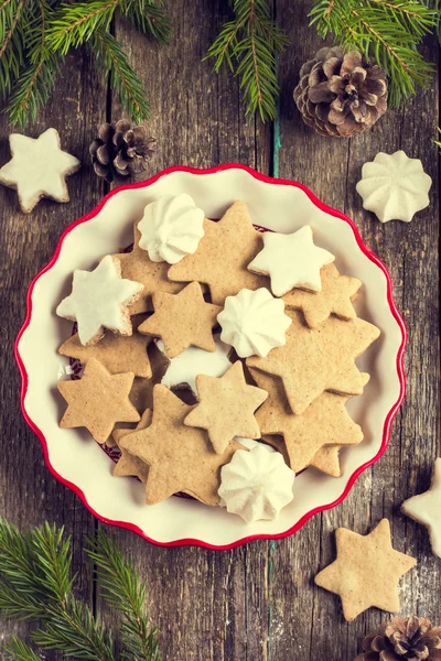 Vários biscoito de Natal — Fotografia de Stock