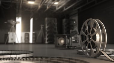 reel with tape
