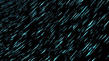 Işık hareket çizgilerinin 3d canlandırma simülatörü