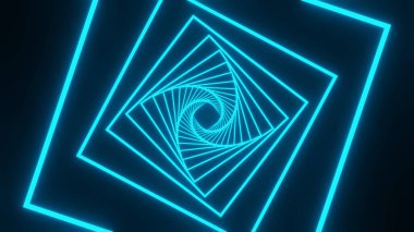 Canlandırılmamış üçgenler soyut arka planda çarpıtılmış. Zarif ve zarif dinamik kulüp şablonu