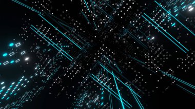 3B görüntüleme Dijital Arkaplan Izgara Dekoru 