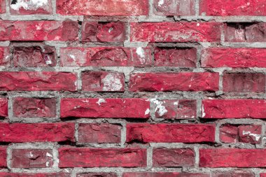 kırmızı tuğla duvar