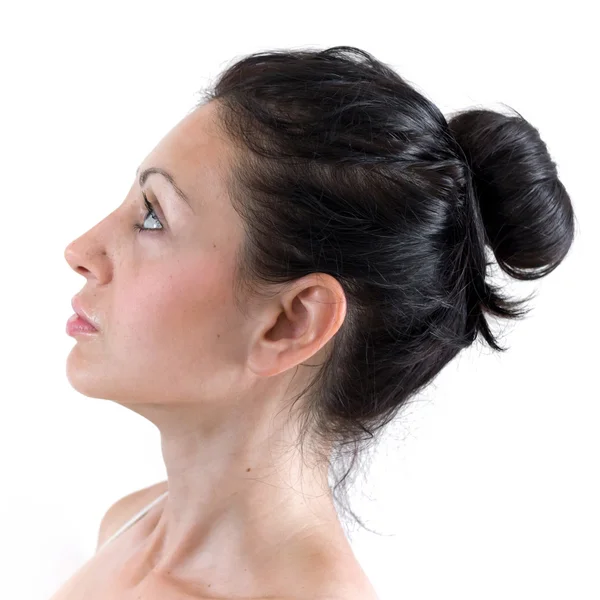 Profile of young woman — Stock Photo, Image