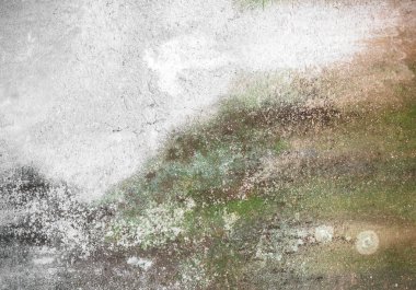 Kirli duvar kalıp ile