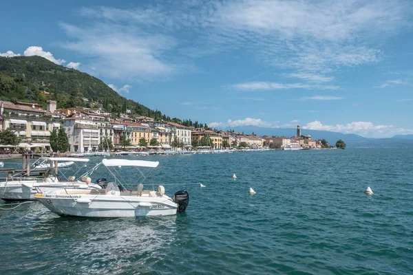 Sal Italy August 2020 Panoramic View Historic Part Sal Lake — Stock Photo, Image