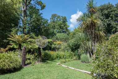 Andr Heller Botanik Bahçesi. Gardone Riviera BS, ITALY - 25 Ağustos 2020