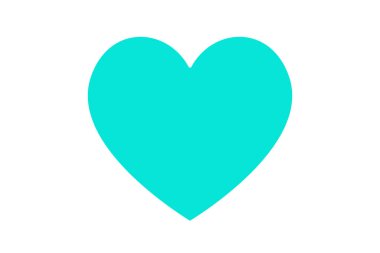 Beyaz yerine mor kalp çizimi. Aşk sembolü simgesi. Sevgililer Günü. Düğün..