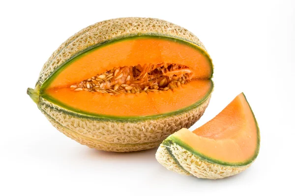 Melon skivor — Stockfoto