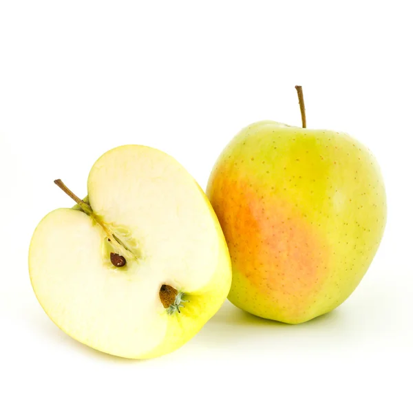 Halv ett äpple — Stockfoto