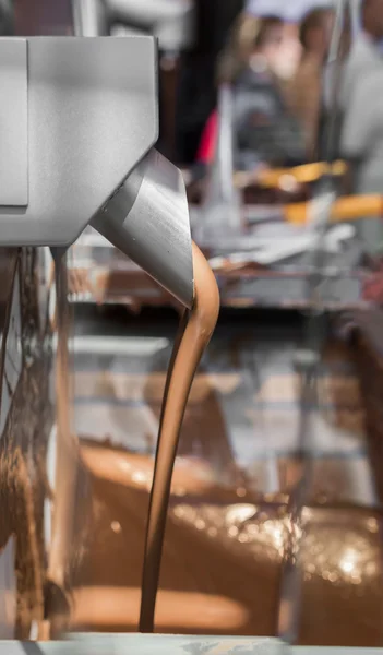 Chocolate machine — Stock Photo, Image