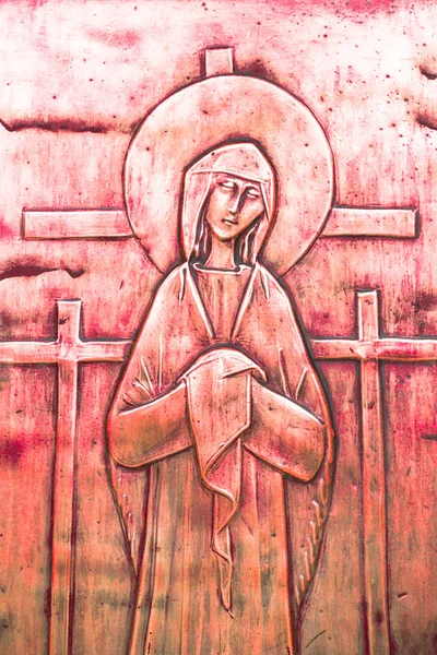Icona di Maria — Foto Stock