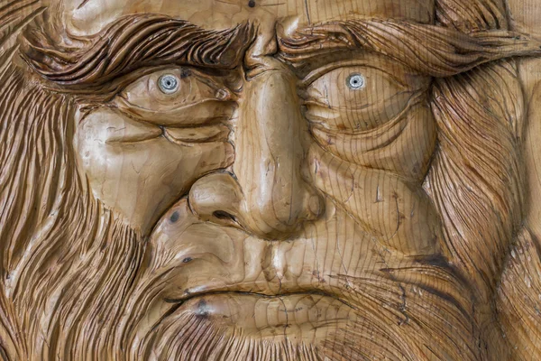 Scultura in legno — Foto Stock