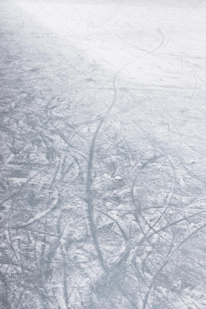 Details of an ice skating rink