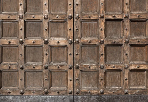 Old antique door — Stock Photo, Image