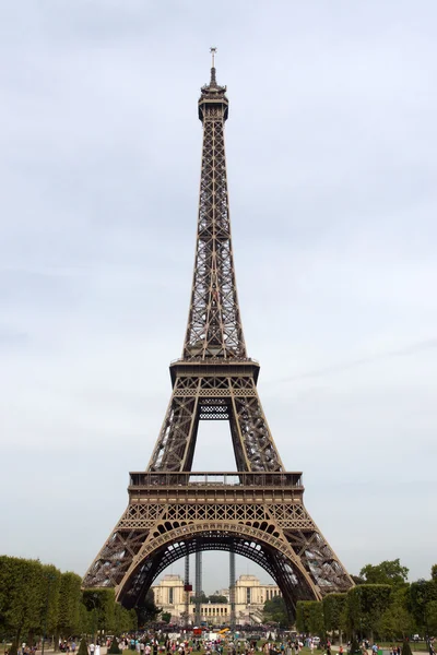 Eiffel Tower on the Champs de Mars Royalty Free Stock Photos
