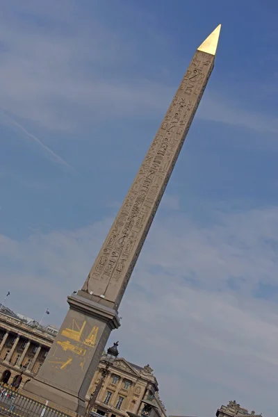 Obelisk van Luxor op de Place de la Concorde — Stockfoto