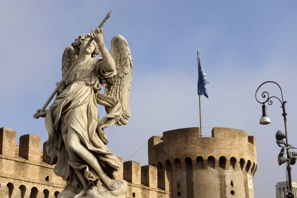 Escultura Ponte Sant 'Angelo — Fotografia de Stock