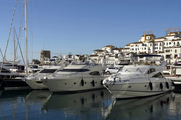 Puerto Banus in Marbella — Stockfoto