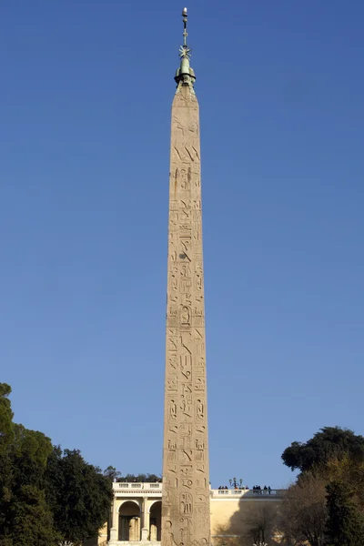 Flaminio obelisken i Rom — Stockfoto