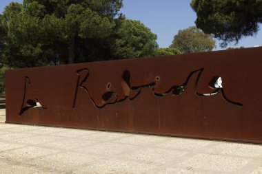 La Rabida metal kesilmiş 