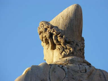 Ayrıntı Capitoline del Corso heykel